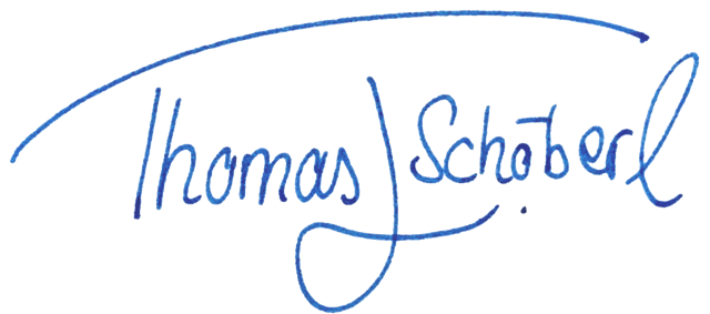 Unterschrift Thomas Schöberl